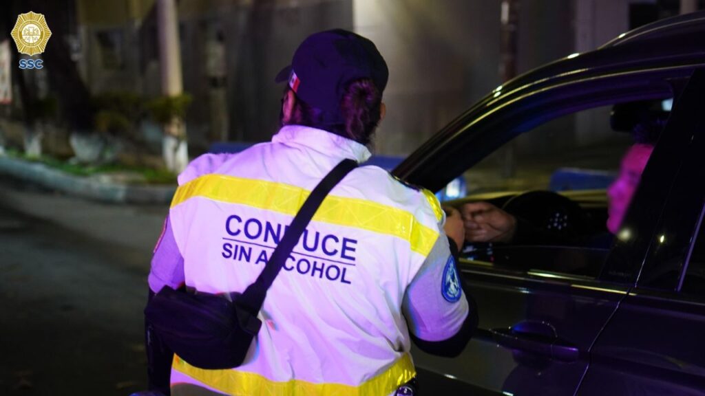 Arranca operativo “Conduce sin alcohol” en CDMX por fiestas patrias