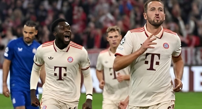 GOLEADA HISTÓRICA DEL BAYERN; EL MADRID TRIUNFA 3-1