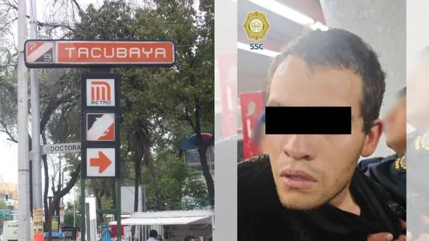 EVALUARÁN SALUD MENTAL DE ATACANTE DEL METRO EN CDMX