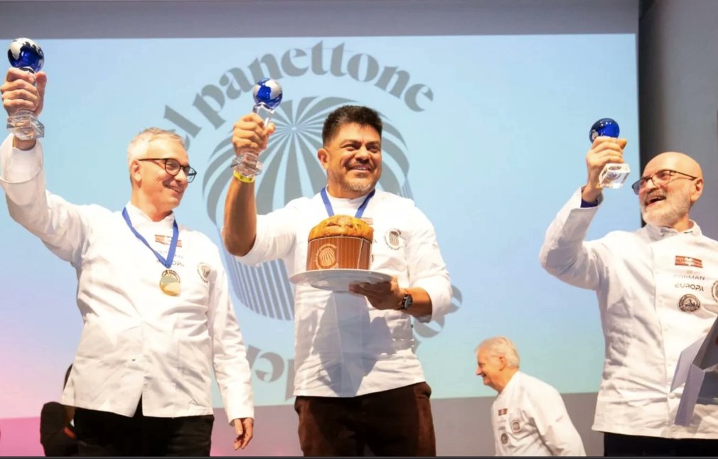 GANA CHEF MEXICANO CAMPEONATO MUNDIAL DE PANETTONE EN ITALIA