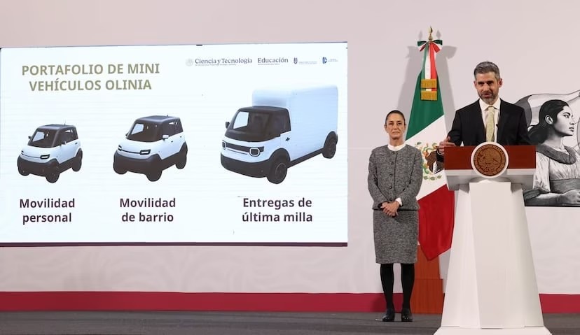 IMPULSARÁ EL GOBIERNO DE MÉXICO LA MOVILIDAD ELÉCTRICA CON OLINIA