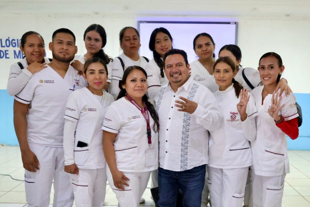 Avanza Salud Casa por Casa en Guerrero con acompañamiento permanente del delegado Iván Hernández Díaz