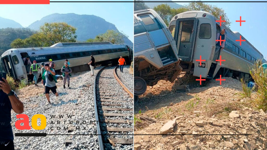 Maquinista del Tren Interoceánico detenido por ¿exceso de velocidad? en descarrilamiento de Oaxaca