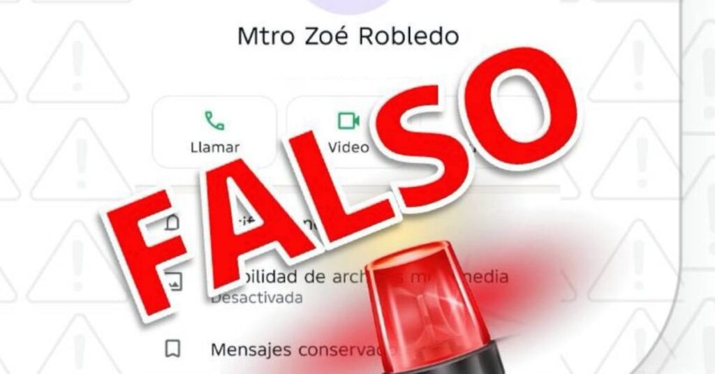 IMSS alerta sobre fraude en WhatsApp que suplanta a Zoé Robledo con audios de IA
