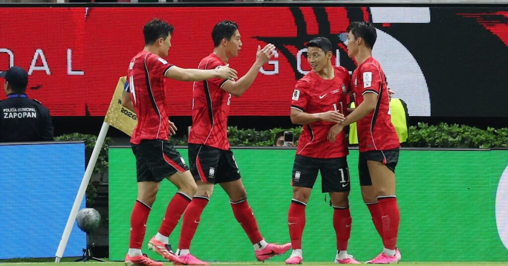 Corea del Sur vence 2-1 a Chequia en debut del Mundial 2026