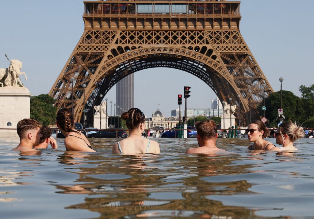 Francia registra su día más caluroso desde 1947 y suma 40 muertes por ahogamiento