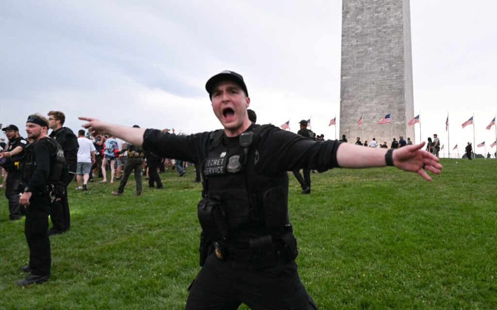 Evacuan evento del 4 de julio en Washington por tormenta eléctrica antes del discurso de Trump